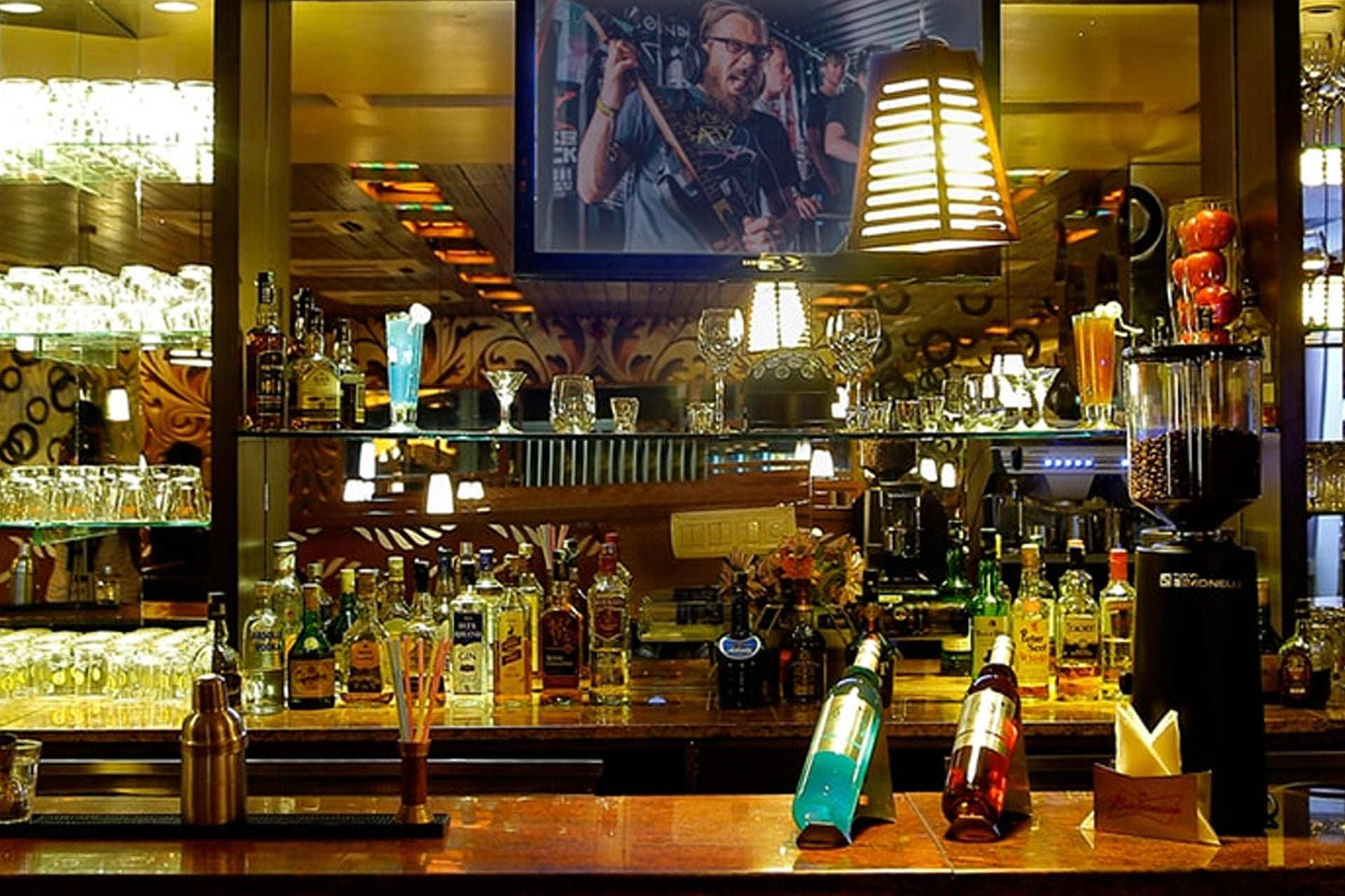 Bars in Hampi